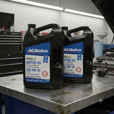 SALE- 2 PACK- ACDELCO 109327 dexos1 Gen 2; Full Synthetic; SAE 0W-20; 5 Quart