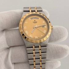 2024 Tudor Royal Day Date 28603 41mm Champagne Dial 18K Gold Steel Box Paper 7