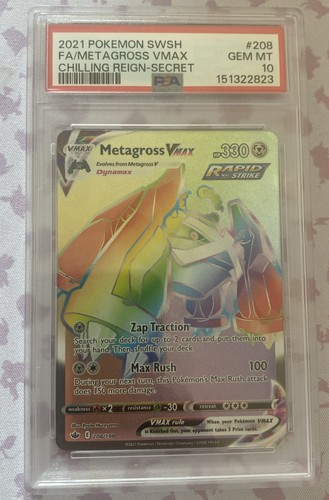 Metagross VMAX graded PSA 10 for sale on eBay