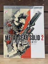 Metal Gear Solid 2: Sons of Liberty Official Strategy Guide PS2