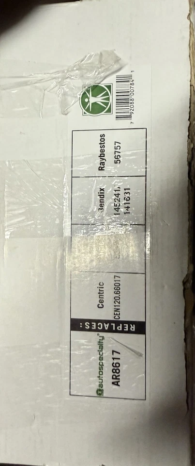 AR8617 Powerstop Brake Disc Front Driver or Passenger Side RWD 4-Wheel ABS - Image 2 of 3