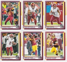 2025 Donruss Football Complete Team Set (11) Washington Commanders Art Monk **