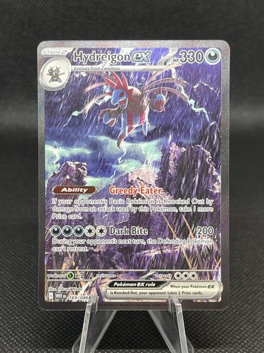 Hydreigon ex 169/086 White Flare Special Illustration Rare SAR Pokemon Card NM