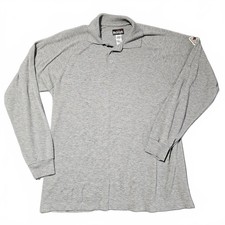 Bulwark Flame Resistant Work Shirt XL Flame Resistant Protective Apparel Gray