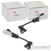 2X NTY ABS-SENSOR Raddrehzahl Vorne Passend FüR Chevrolet Captiva Opel Antara