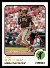 Jose Azocar 2022 Topps Heritage #535 San Diego Padres ROOKIE *030B