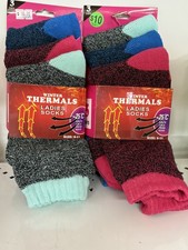 Winter thermals ladies socks 3 pair per pack size 9-11
