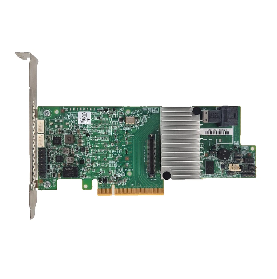 LSI MegaRaid Controller SAS 9361-4I PCIe 3.0 X8 500605B - Inclusa Cavo - Immagine 2 di 4