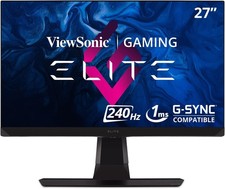 ViewSonic Elite XG270 27" 240Hz IPS Gaming Monitor 1ms NVIDIA G-Sync 1080p