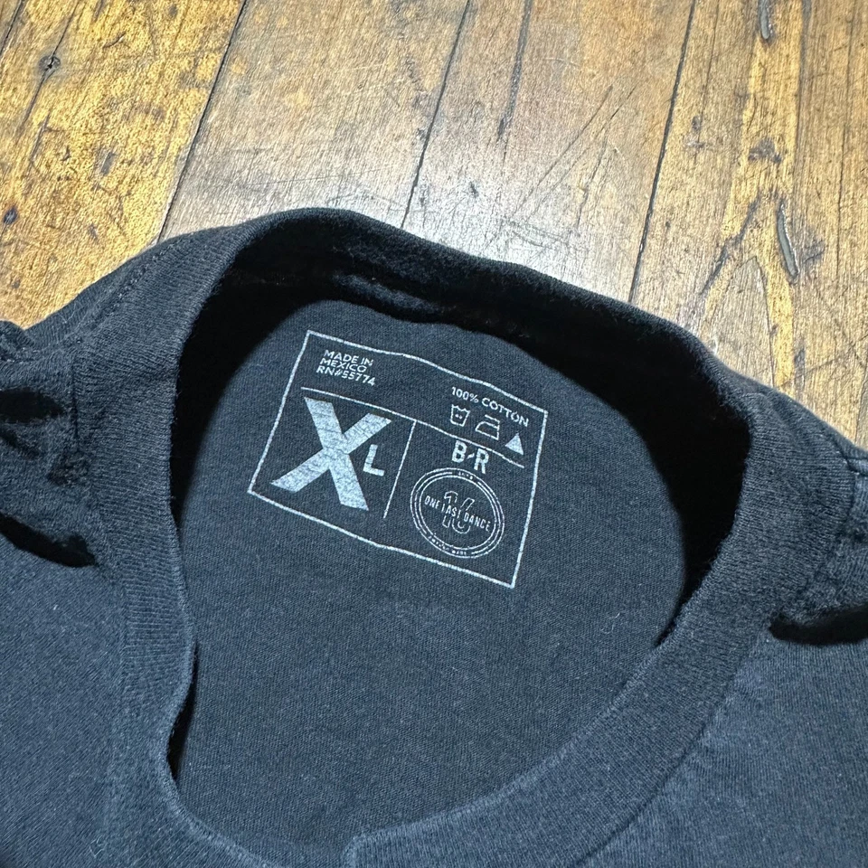 Dwyane Wade World Tour NBA BR Tee Shirt Mens XL Navy Short Sleeve Basketball - Image 3 of 4