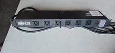 Tripp-Lite RS-1215-RA 12-Outlet PDU Rack-Mount 1U Power Strip used Great cond
