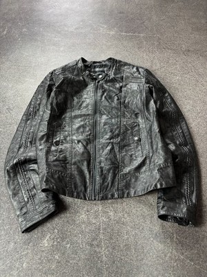 90s ジャケット・アウター archive Vintage Rebalance – (M) Jacket Leather Moores Green 90s Vintage Jacket Leather   ジャケット・アウター
