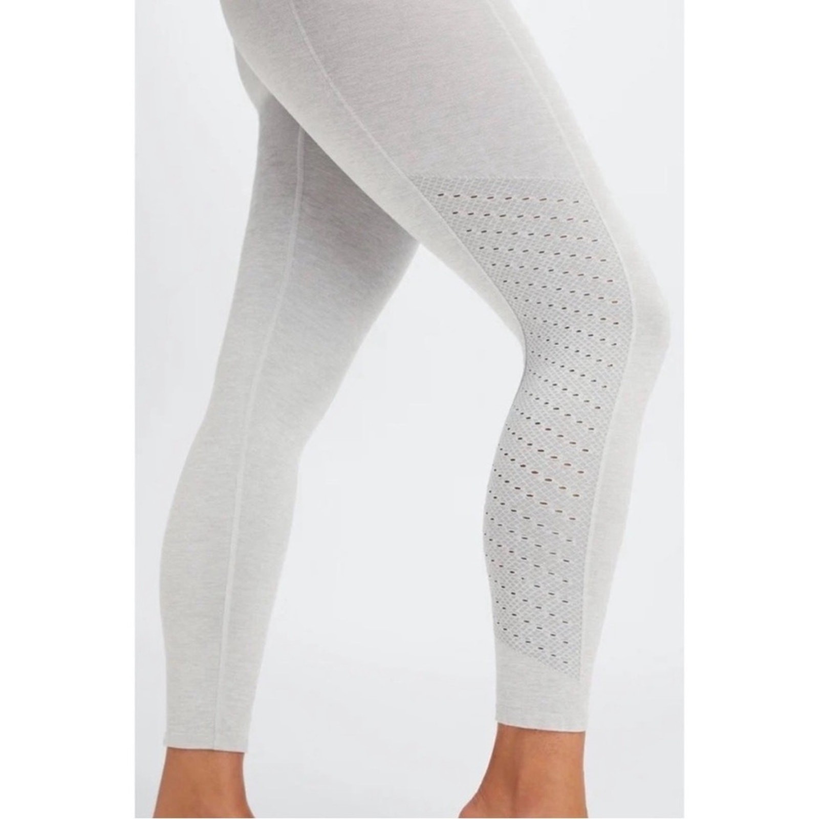 FABLETICS Light Heathered Gray Eco Sync High Wais… - image 12