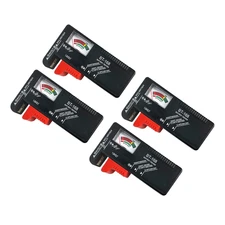 Battery Tester Checker, Small Universal Battery Checker Tester for AA AAA C D 9V