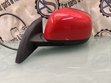 NISSAN LEAF LEFT PASSENGER SIDE POWER FOLD WING MIRROR IN RED Z10G 2016