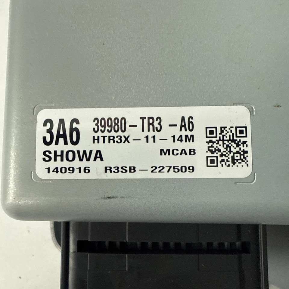 14 15 HONDA CIVIC SDN EX ELECTRONIC POWER STEERING CONTROL MODULE 39980-TR3-A6 - Image 3 of 3