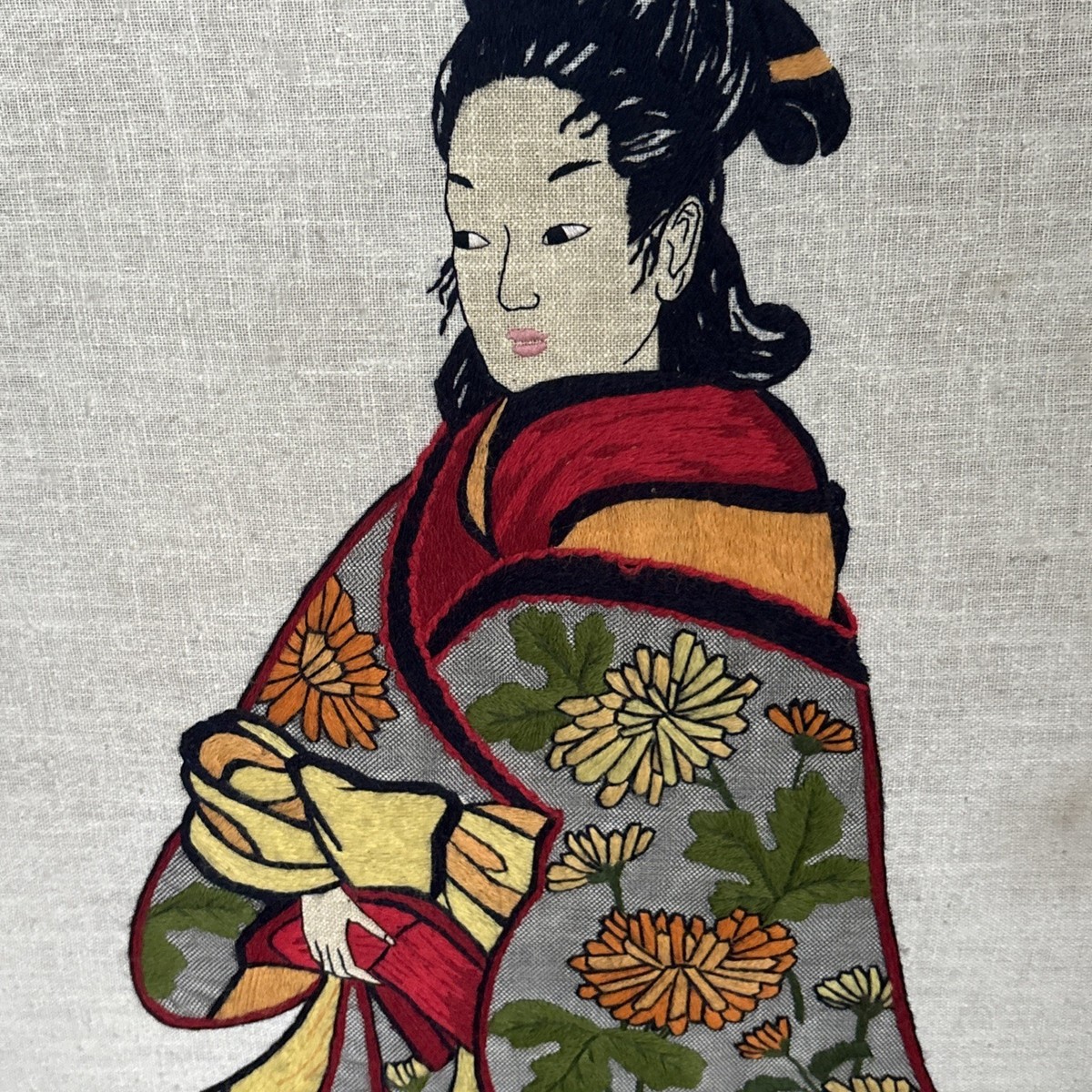 Dimensions Graceful Geishas Crewel Kit de broderie NOUVEAU DANS