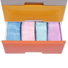 5-Tier Chest Of Drawers Organizer Wardrobe Cabinet Kids' Plastic Storage Drawers