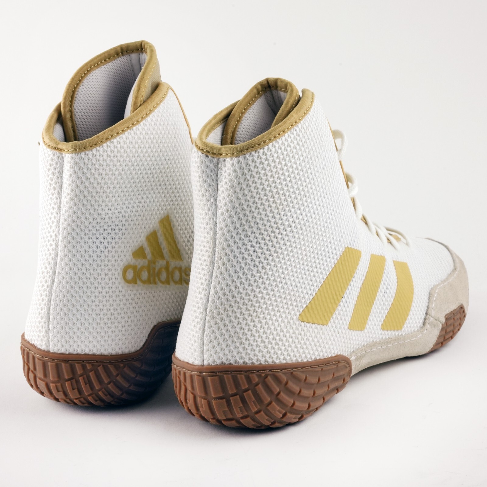 Adidas Men's Tech Fall 2.0 Wrestling Shoe Size 13, Color White/Vegas ...