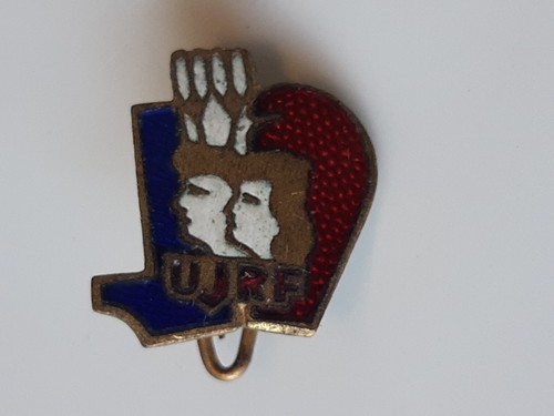 IP993 - INSIGNE BADGE Union de la jeunesse républicaine DE France - COMMUNISME | eBay