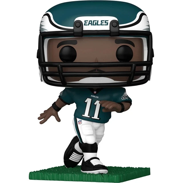 A.J. BROWN Funko Pop! NFL Vinyl Figure #300 Philadelphia Eagles +Protector