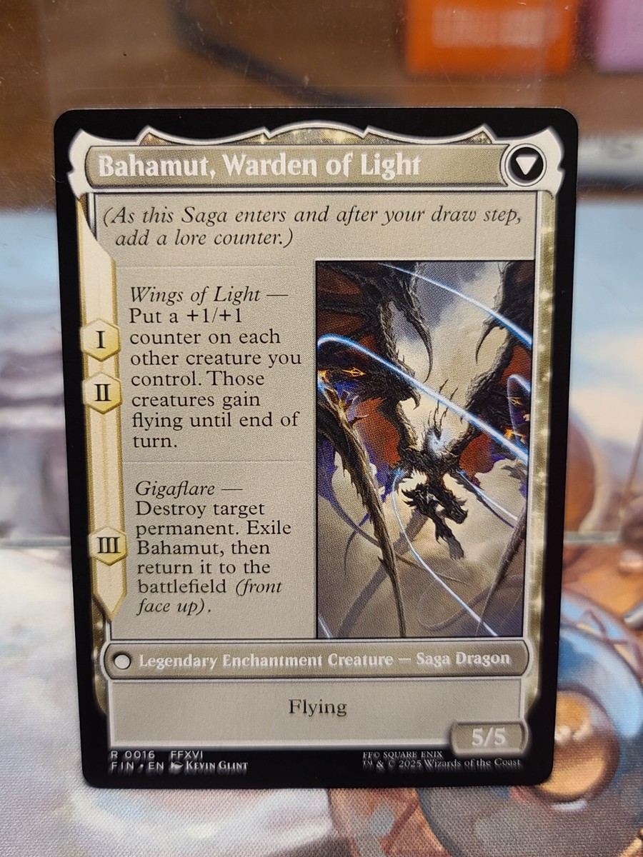 Dion, Bahamut's Dominant MTG Final Fantasy NM FFXVI Rare R 0016