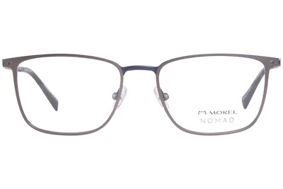 Nomad Morel 40072N GB09 Gunmetal Black Eyeglasses Frame 54-18-140 France New RX