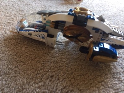 LEGO NinjaCopter 70724 (model built, without minifigures, and only
