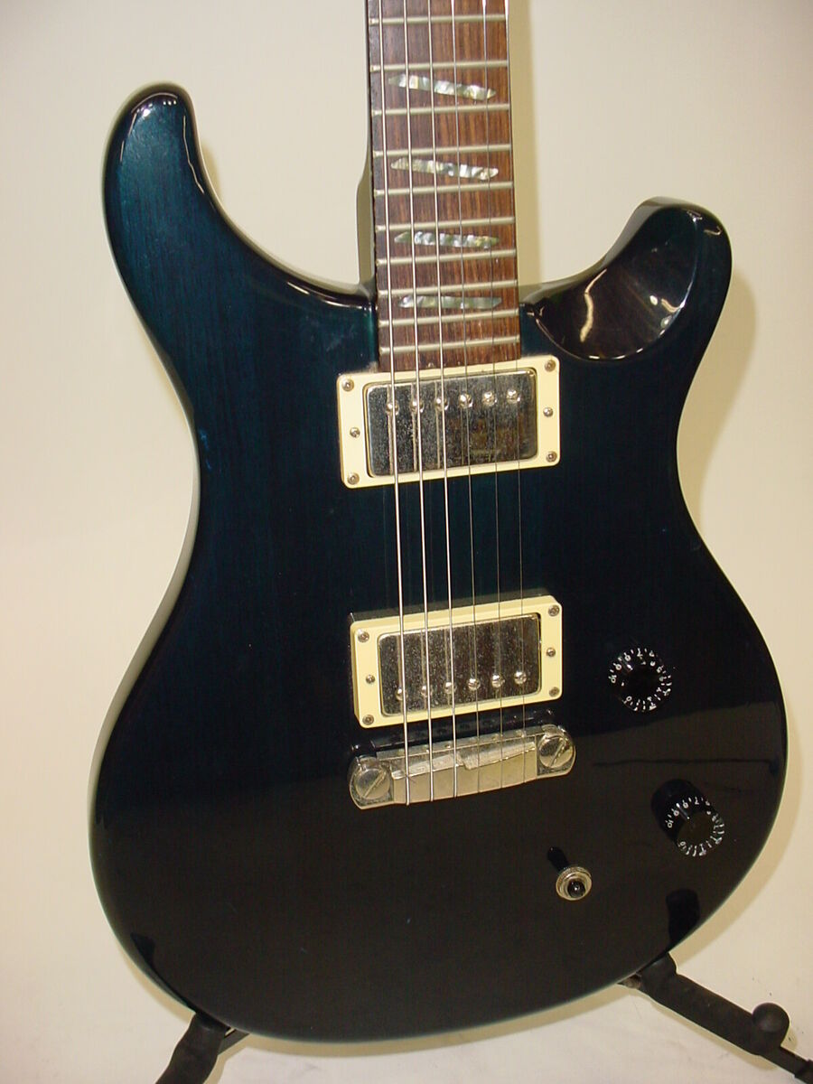 PRS Santana SE Electric Guitar - Transparent Blue | eBay PRS Santana SE Electric Guitar - Transparent Blue | eBay