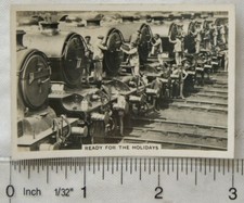 1938 Senior Service British Railways 11 Ready for the Holidays, LNER Stratford