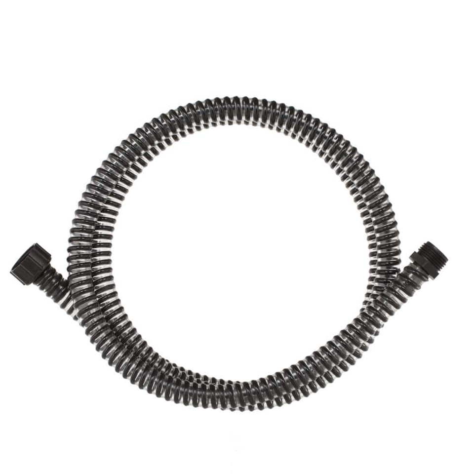 Whip Hose 6 ft. Black Use for HVLP Turbine and Spray Gun Lightweight