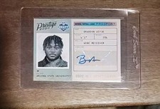 BRANDON AIYUK 2020 Panini Prestige NFL Passport Signatures #PA-BA Auto Rookie RC