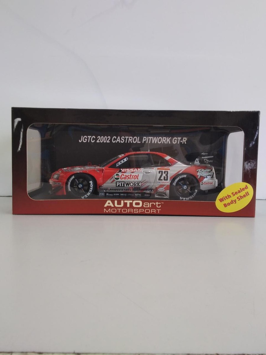 Autoart NISSAN SKYLINE GT-R (R34) '02 JGTC 2002 1/18 Scale