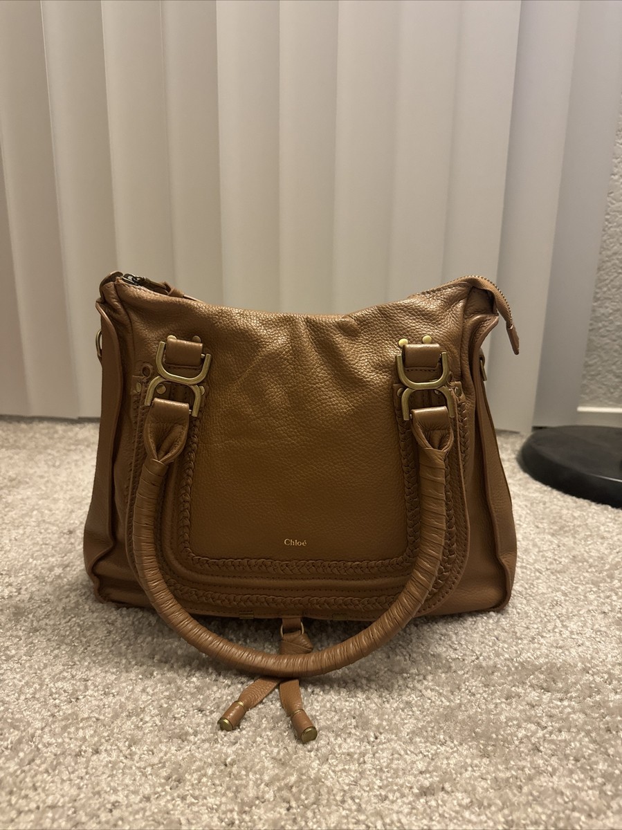 Brown Marcie Handbag Chloe Marcie Handbag Shoulder Bag Medium