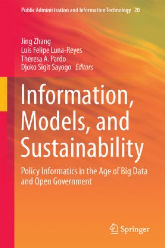 Thumbnail - Information, Models, And Sustainability Policy Informatics In The Age