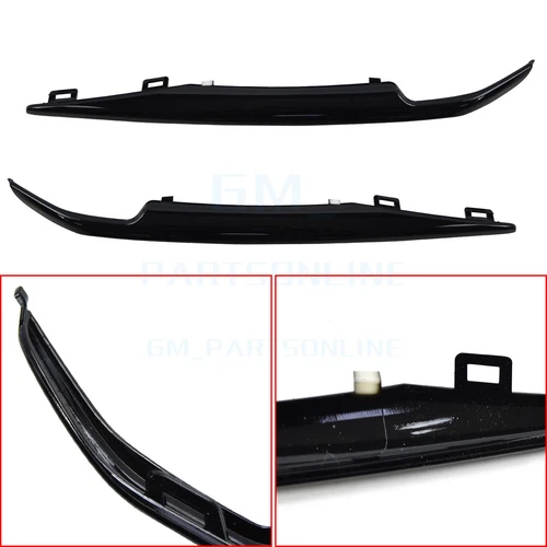 For 2015-2020 Cadillac Escalade Platinum Front Bumper Trim Set & Lower Grille - Picture 2 of 13