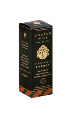 DOCTOR WISE Menopause Energy Homeopathy-Relieves Fatigue/Exhaustion -68 Ct.-NEW!