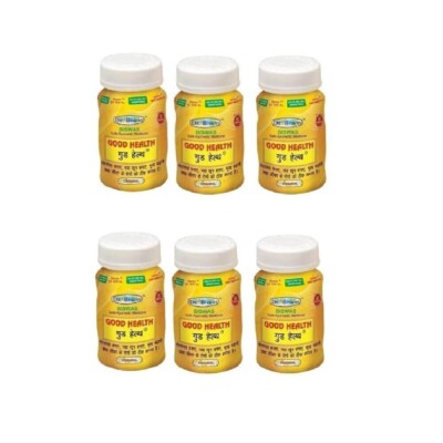 Dr. Biswas Ayurvedic Good Health 50 Capsules (Pack of 6) For Weight Gain