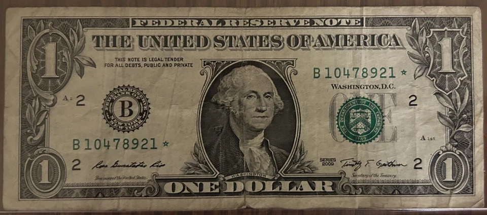 LOT OF (22) ($1) STAR NOTES SERIES 1999, 2009, 2013, 2017, 2021 - BID $44 - Image 2 of 4