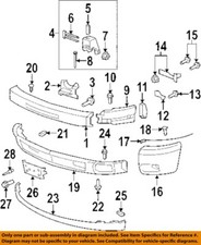 GM OEM 07-13 Sierra 1500 Front Bumper Bumper Components-Side Extn 22737638