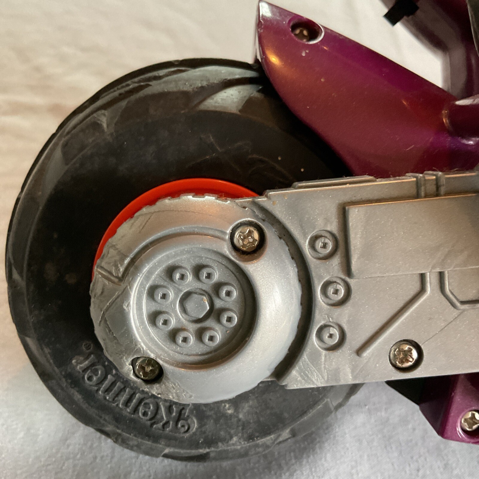 RARE VINTAGE KENNER 1995 RICOCHET RC STUNT MOTORCYCLE FOR PARTS OR ...