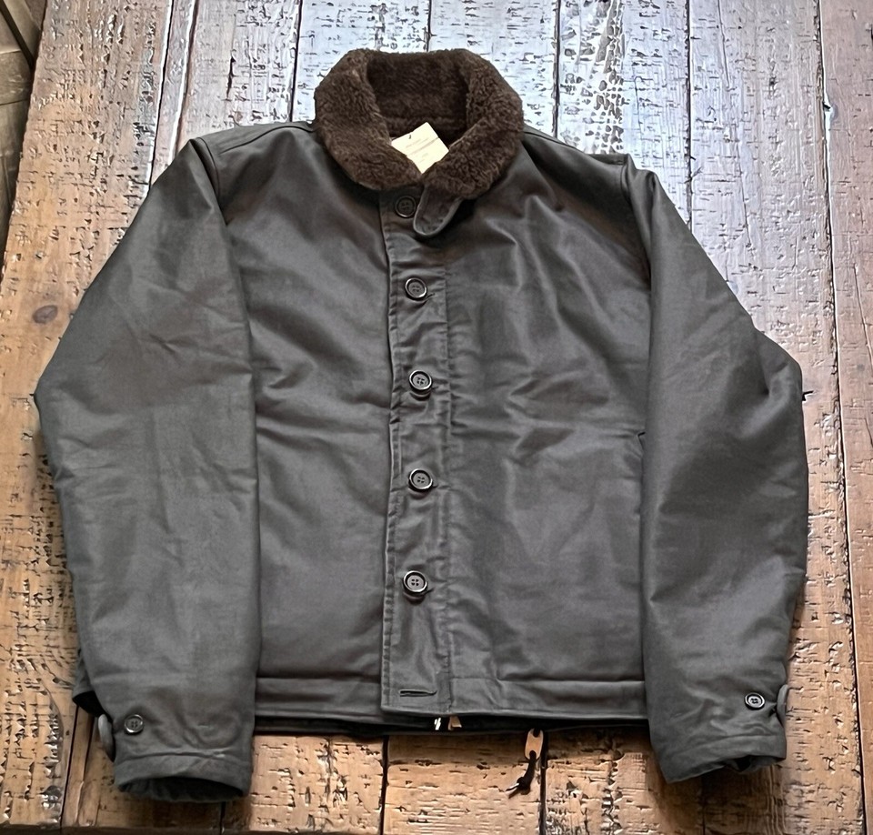 Iron Heart Oiled Whipcord N1 Deck Jacket XXXXL NWTs eBay