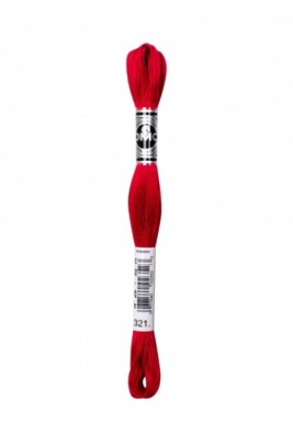 DMC Größe 16 Spezial-Stickgarn 20m 321 Rot   je