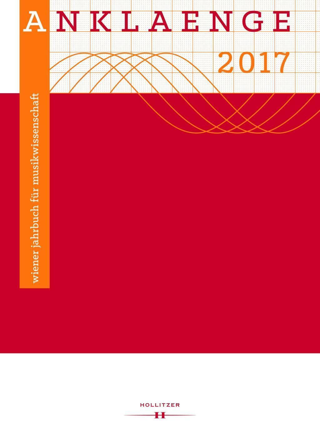 Thumbnail - Anklaenge 2017 | Deutsch | Taschenbuch | 196 S. | 2018 | Hollitzer
