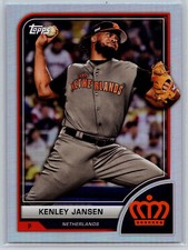 2023 Topps World Baseball Classic KENLEY JANSEN #31 Silver Rainbow Foil Base WBC