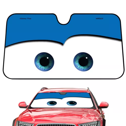Car Windshield Sun Shade Cartoon Eye Visor SUV Auto Front Window Shield Cover - Picture 7 of 16