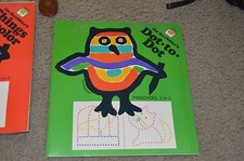 Vintage Unused Whitman The Scribbler's Dot to Dot Coloring Book 1977