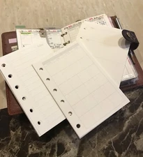 PM-Agenda-Inserts-Monthly-Weekly-Todo-Fits For PM Size Agenda  #000001