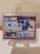 2019 Donruss Ryan Borucki Signature Series PINK FIREWORKS #SS-RB 🔥 Blue Jays