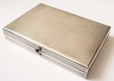 Minaudière poudrier miroir étui cigarettes vers 1930 powder box ART DECO - Photo 1/4
